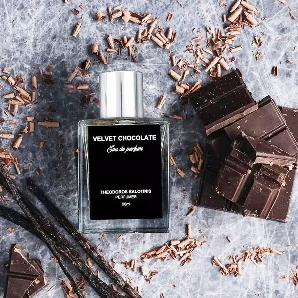 ⁦תיאודורוס ולוט שוקולד אדפ THEODOROS VELVET CHOCOLATE EAU DE PARFUM 50ML⁩ – תמונה ⁦2⁩