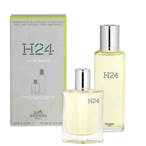 הרמס 24H אדט 30 מל 125 מל מילוי סט Hermes H24 Set Edt 30ml Refillable Edt 125ml Refill libero