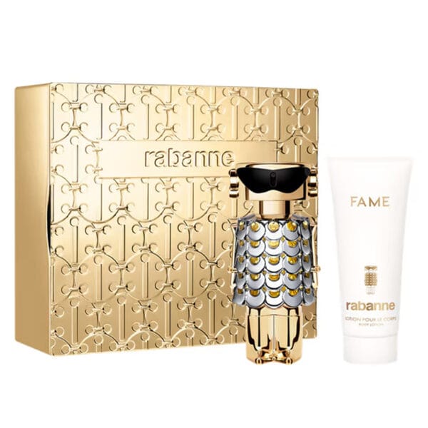 סט פאקו רבאן פיים 80 מל אדפ +100 מל קרם גוף Set Paco Rabanne FAME 80ML EDP+ 100ML Body Lotion