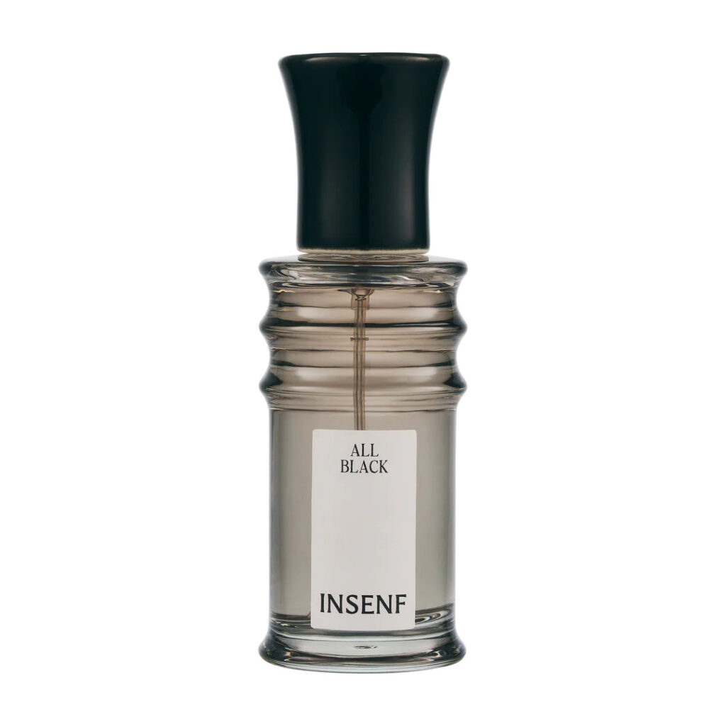 insenf all black eau de parfum 50ml spicy woody leather